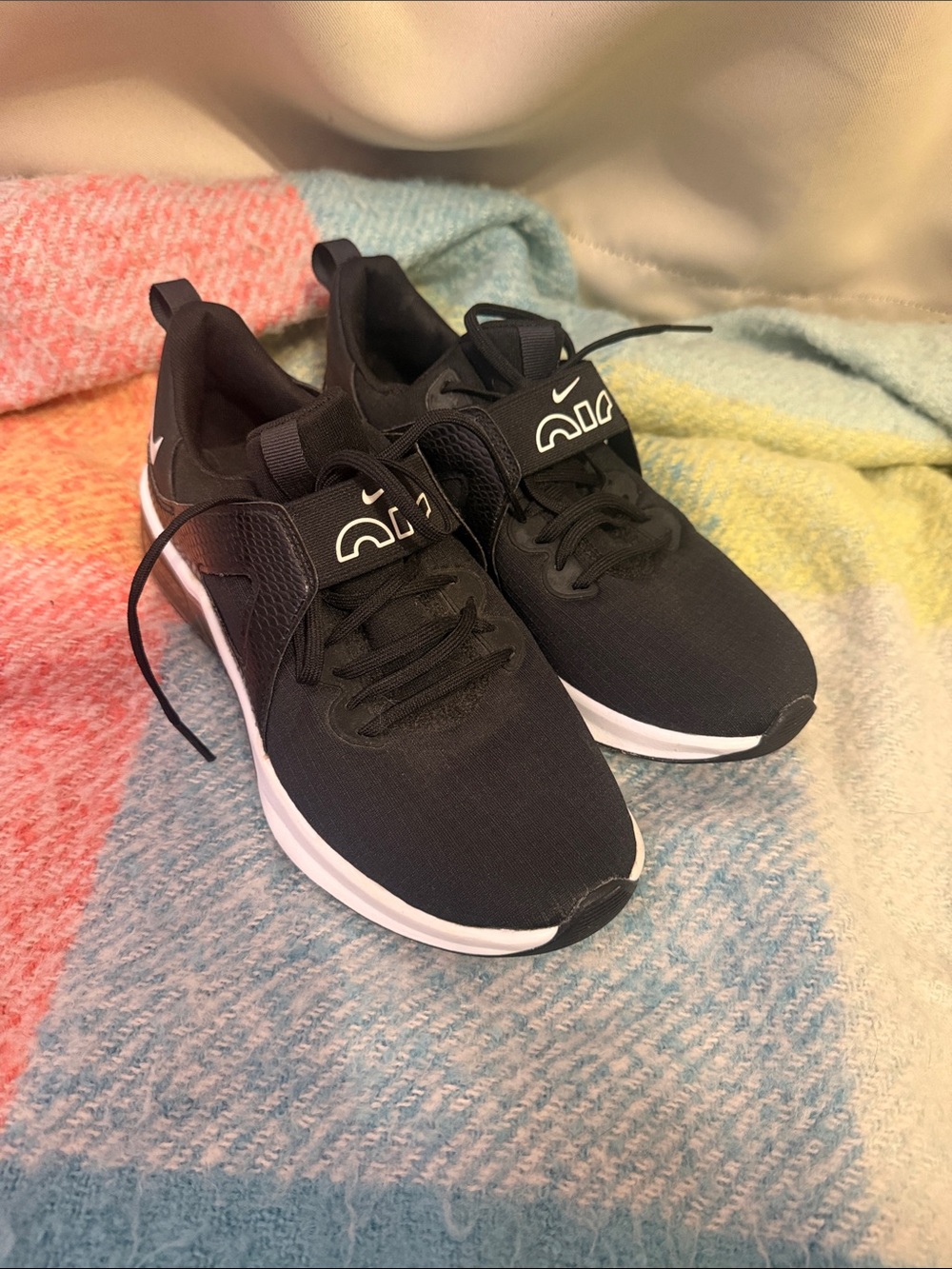 Nike Black and White Low-Top Sneakers